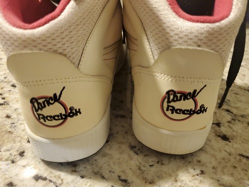 ULTRA RARE VINTAGE 1980'S REEBOK "DANCE REEBOK" HIGHTOP SHOES WOMEN'S SIZE US8 - Picture 6 of 12