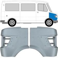 Für Mercedes Benz T1 207-410 1977-1996 Vorne Kotflügel / Rechts und Links / Paar