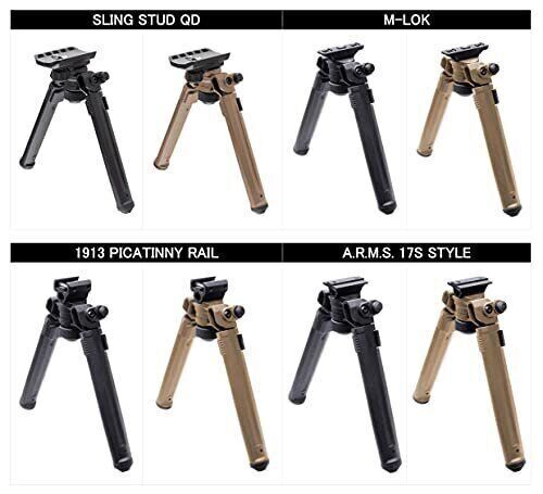 Accesorios Magpul - Bipode, Accesorio Picatinny, Pivotante Y Transversal,... - Imagen 3 de 7