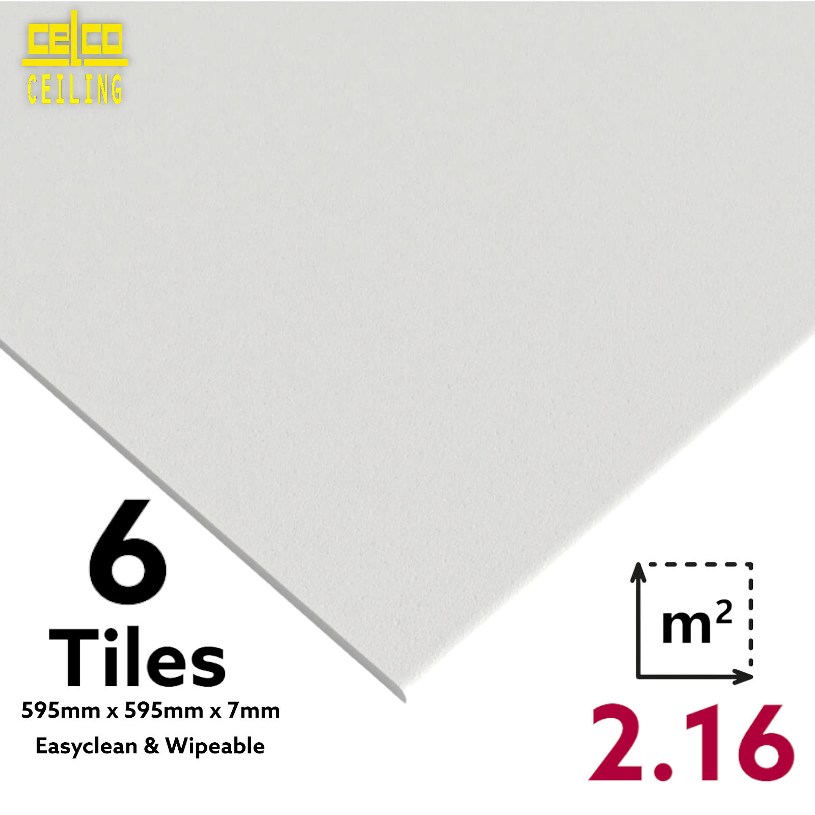 Piastrelle Da Soffitto Sospese Nere Facilmente Pulibili 595 Mm X - Foto 2