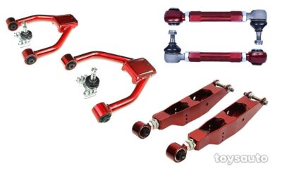 Godspeed 6pc Front Camber + Rear Toe + Lower Control arm for Lexus IS300 01-05