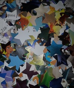 300 Disney Tinkerbell Star Wedding Table Confetti/Birthday/Party/Fairy/Fairies