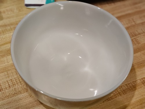 Federal Glass Mesa Moss Mixing Bowl 2.5qt with smaller bowl on side - Picture 4 of 12