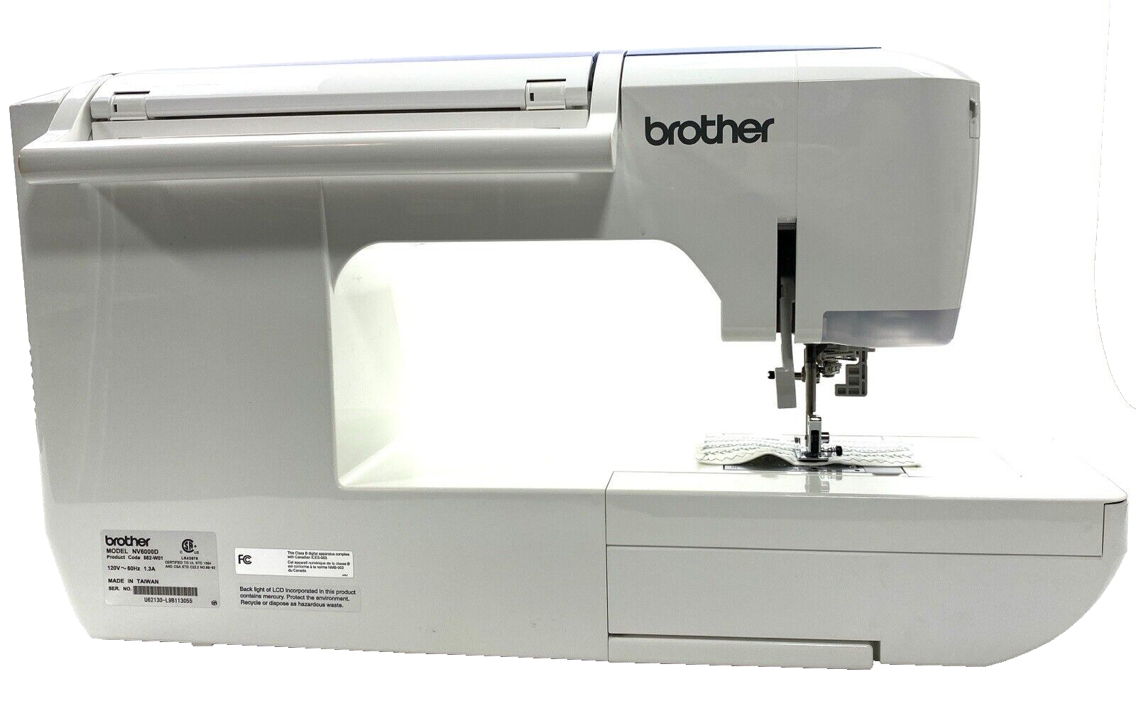 Brother Quattro Innov'is 6000D Embroidery Sewing Quilting Machine