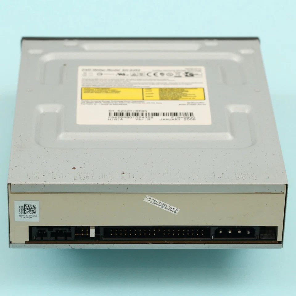 Toshiba Samsung Black 18X 48X IDE DVD-RW CD-RW DVD Drive 5.25" SH-S202 UltraATA - Image 4 of 4