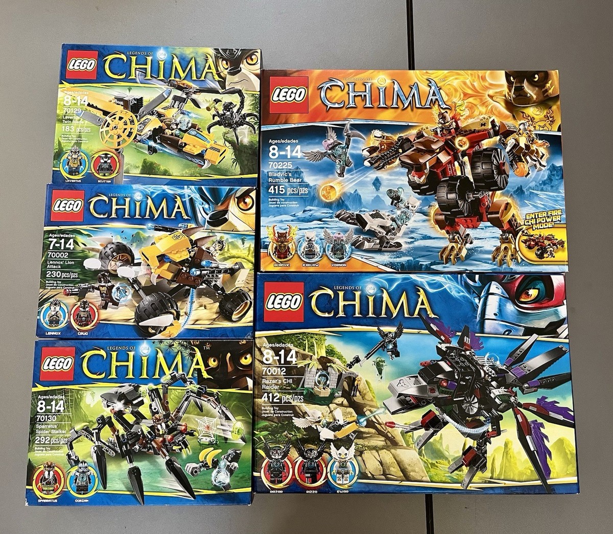 LEGO Legends of Chima Bundle (5 Sets) All NEW | eBay