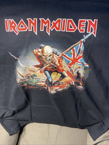 Camiseta Iron Maiden The Trooper Negra Mercancía Global Adulto XXL (Nueva) - Imagen 2 de 6