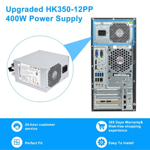 Upgraded HK350-12PP 400W Power Supply FSP400-40AGPAA PSU Compatible with Leno... - Picture 6 of 7
