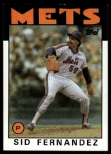 1986 Topps #104 Sid Fernandez