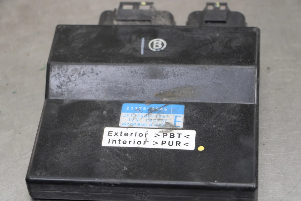 13-17 KAWASAKI NINJA 300 ECU COMPUTER CONTROLLER UNIT BLACK BOX ECM CDI Foto 2 de 4