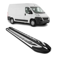 Trittbretter Schweller Seitenbretter FüR Fiat Ducato 2006-2026 L2 Alu Schwarz