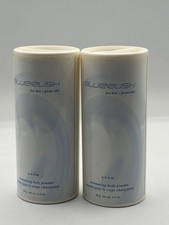 AVON BLUE RUSH FOR HER SHIMMERING BODY POWDER 1.4 OZ LOT OF 2