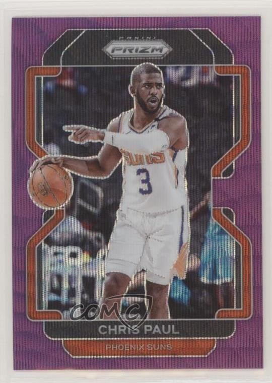 2021-22 Panini Prizm Purple Wave Prizm Chris Paul #89 0ad