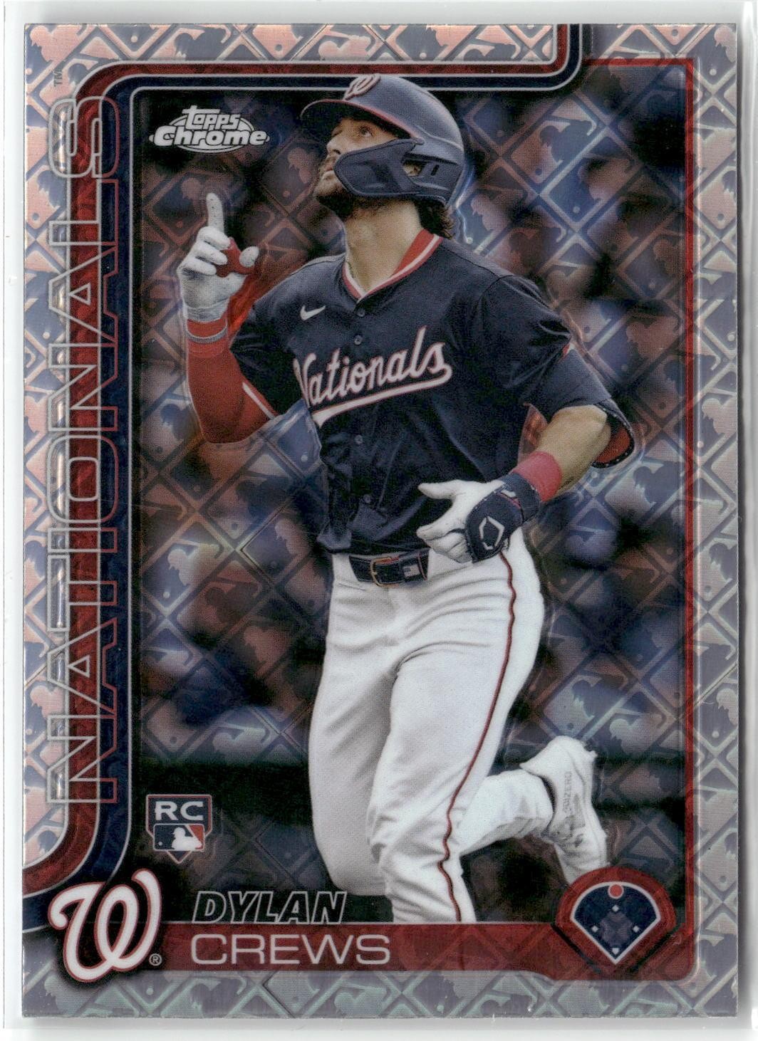 2025 Topps Chrome Logofractor Edition #146 Dylan Crews