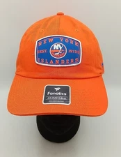 New York Islanders NHL Fanatics Orange Cap Adjustable