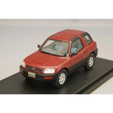 Hi-Story Toyota RAV4 J 1994 Wine Red Mica 1/43