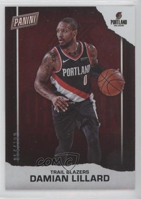 2021 Panini Father's Day Basketball Foil 54/199 Damian Lillard #BK8 1j4i