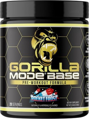 Gorilla Mode Base Pre-Workout Formula Bombsicle - New & Sealed