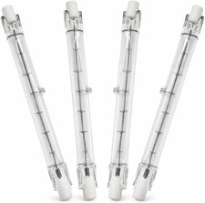 4 Pack R7S Halogen Bulb 118Mm 400W | Double Ended Linear Light Bulbs | 230V Dimm