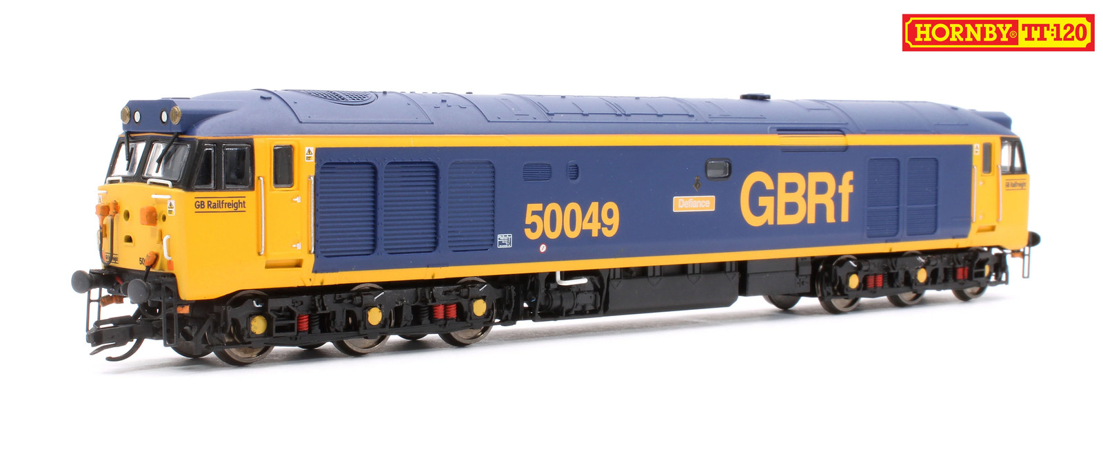 Hornby TT3015M Class 50 GBRf Co-Co No.50049 'Defiance' Diesel Locomotive