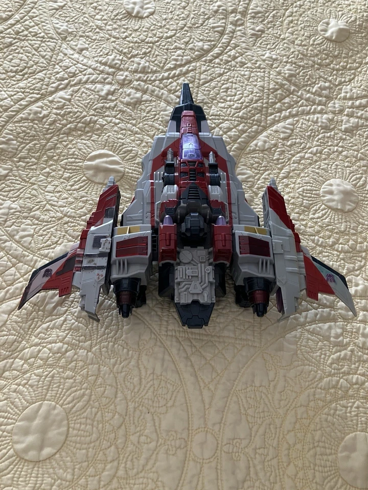 Transformers Cybertron 2005 Supreme Class Starscream Figura Misil Lote Basura Foto 3 de 4