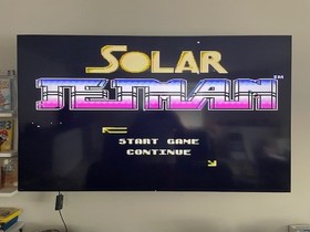 Solar Jetman (Nintendo NES) Aut&eacute;ntico Limpio Probado Funcionando