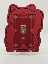 PAMP Suisse 2.5g .9999 Fine Gold Bar in Good ...
