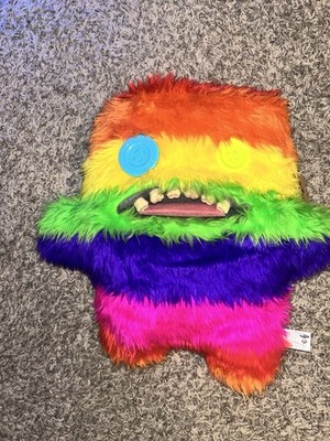 CATCH ME BIGG FUGGLER Fugg Oogah Boogah 17'' Rainbow Plush Tie-dye XL Big NEW