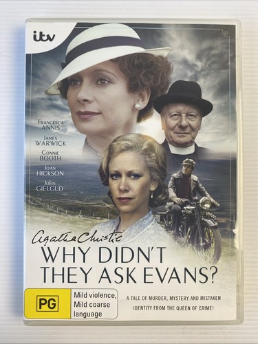 Agatha Christie's Why Didn't They Ask Evans? (DVD, 1980) VGC Region 4