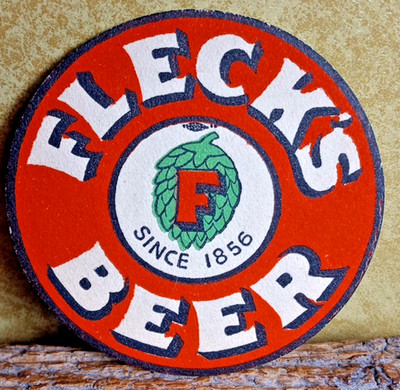 Fleck's vintage Beer Coaster #320 ... 1958 Faribault Mn.