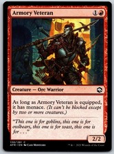 Armory Veteran MTG C Adventures in the Forgotten Realms 130 NM