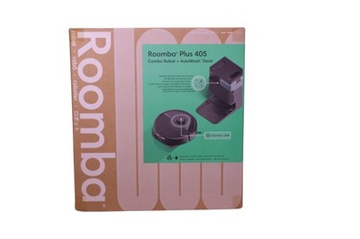 iRobot Roomba Plus 405 Combo, Schwarz