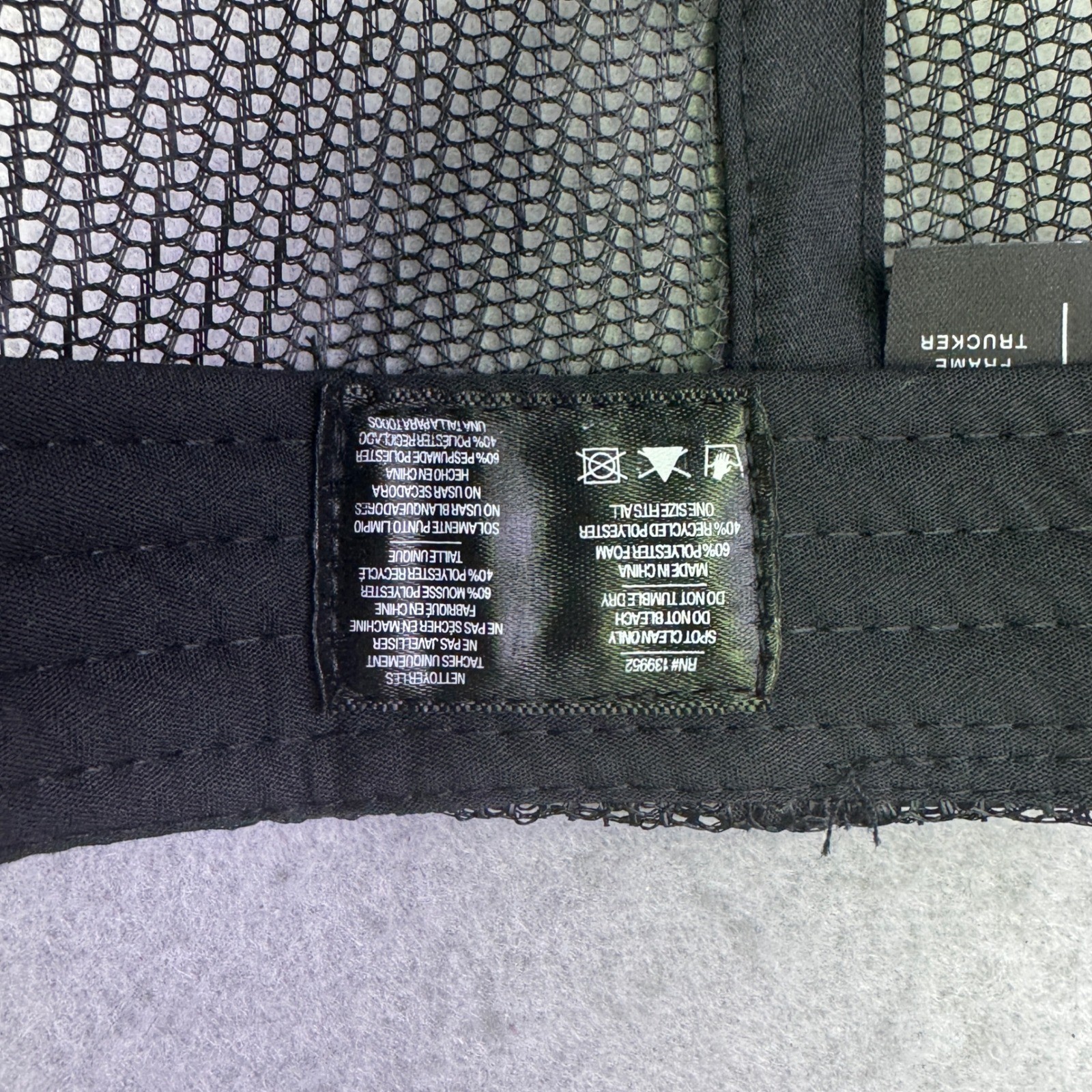 Billy Strings Black Trucker Hat Checkerboard Patc… - image 6