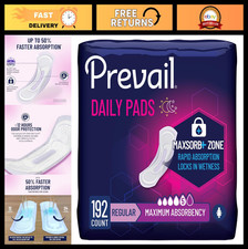 Incontinence Bladder Control Pads for Women, Maximum Absorbency, Regular Length,