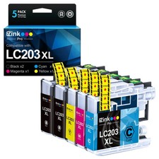 LC203 Compatible Ink Cartridges Replacement for Brother LC203XL LC201 LC201XL...