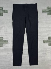 Athleta Wander Stash Skinny Pants Womens 6 Black Nylon Stretch Mid Rise Casual
