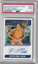 Brittney Griner 2019 Donruss WNBA Signature Series Press Proof 66/99 PSA 9 Auto