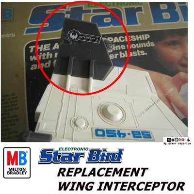 MB Spiele Star Bird / Space Avenger Electronic - Ersatz Wing Interceptor