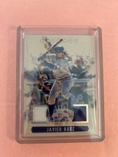 2017 Panini Diamond Kings - Dk Materials Javier Báez #DKM-JB Holo Gold /49 (MEM)