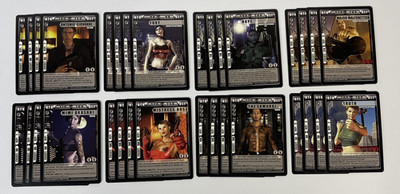 Street Warriors CCG TCG Lot Of 32 Cards 8 Unique Very Rare Indie By Robert Ricks