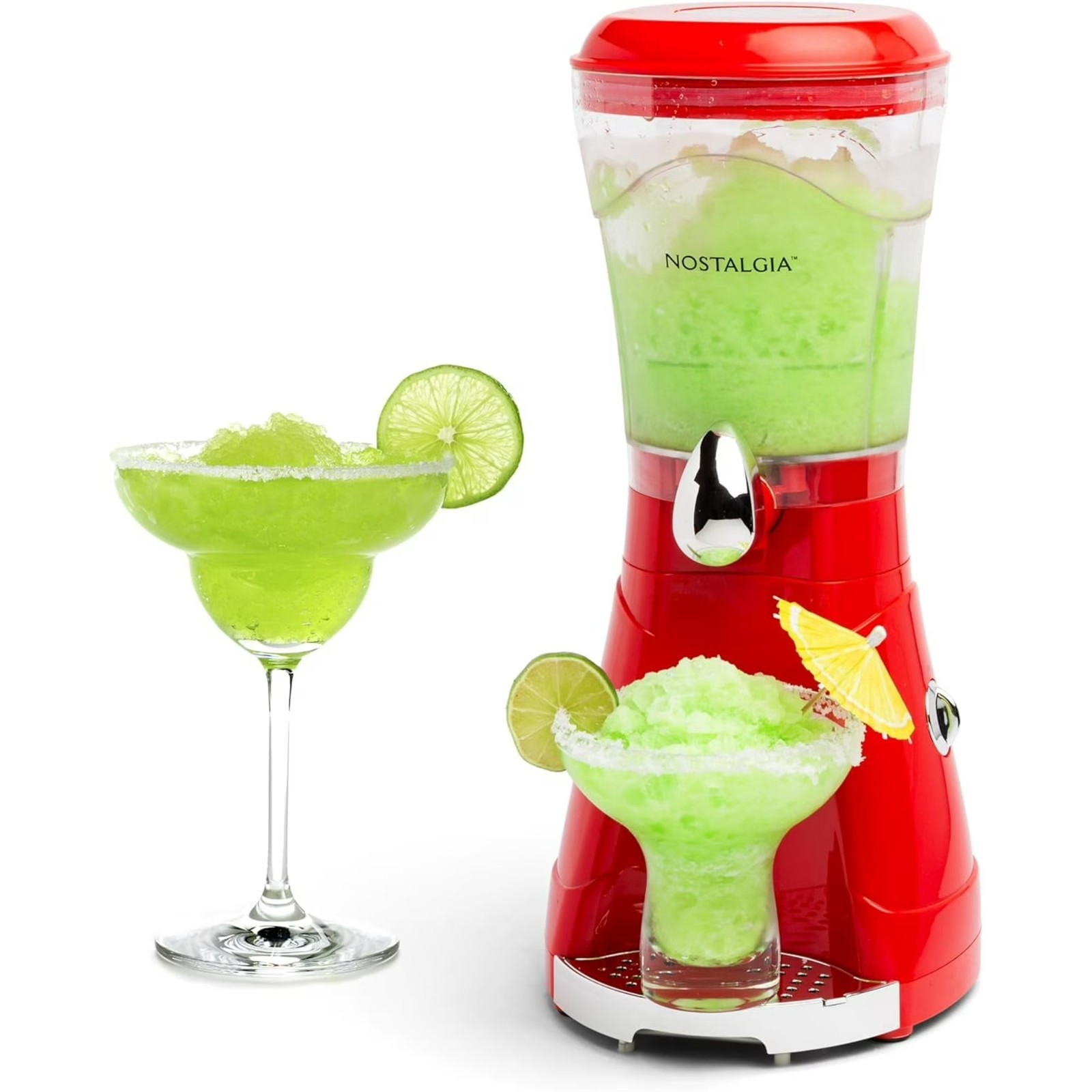 Nostalgia 64 oz Slushie Machine, 200W and Margarita Maker wi