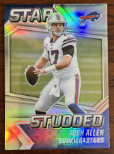 Josh Allen 2021 Panini Rookies And Stars Star Studded #SS-12 Silver Prizm