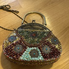 Beaded Purse Clutch it  s beautiful 