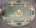 Vintage Folding Butler’s Tray Table | Farmhouse Accent Table — photo 5