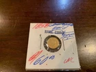 1858 California Gold Liberty Head 1/2 Token/Coin: with Bear on Back