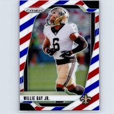 2024 Panini Prizm Willie Gay Jr. #208 Red White and Blue New Orleans Saints