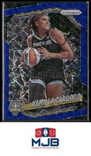 2025 Panini Prizm WNBA Kamilla Cardoso Blue Velocity Prizms #89 Chicago Sky