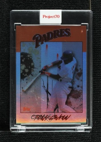 2021 Topps Project 70 Online Exclusive Rainbow Foil /70 Tony Gwynn Futura HOF