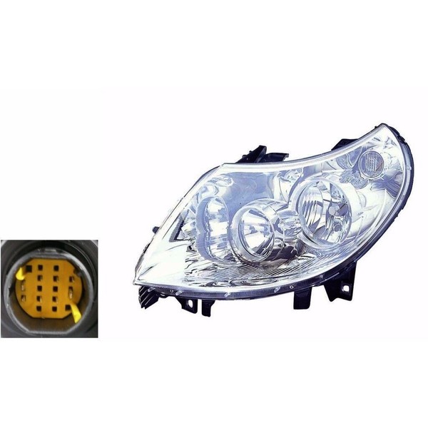 FüR Fiat Ducato Mk4 2006-5/2011 Scheinwerfer Lampen UK Beifahrerseite N/S-image