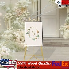 Wooden Easel Stand Tripod Easel Canvas Art Easel Floor With Tray 35.43 18.9 In